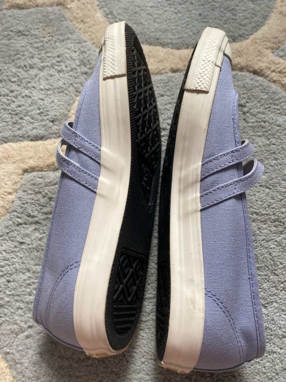 Converse Classic Double-Strap Mary Jane Sneakers in Lavender Size 9.5 New - Picture 8 of 12